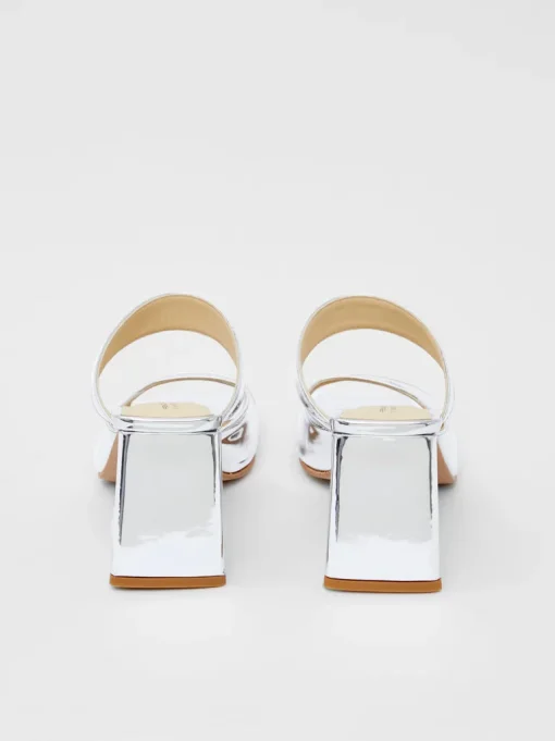 Sadie Mirror Metallic Heels