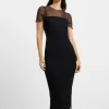 Saskia Ruched Midi Dress