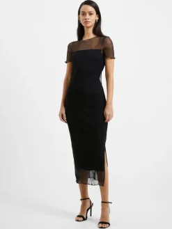 Saskia Ruched Midi Dress