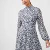 Sheer Georgette Mini Dress