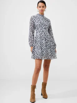 Sheer Georgette Mini Dress