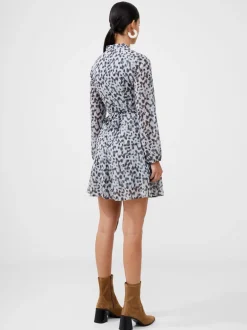 Sheer Georgette Mini Dress