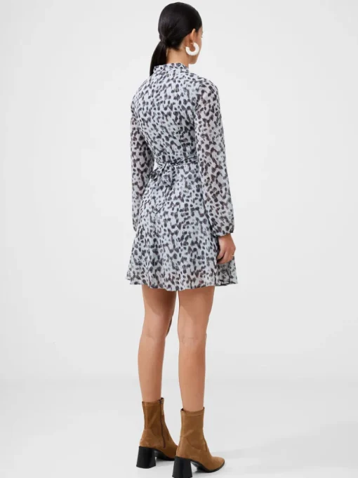 Sheer Georgette Mini Dress