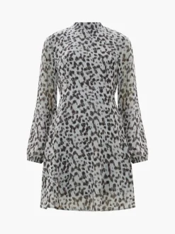 Sheer Georgette Mini Dress