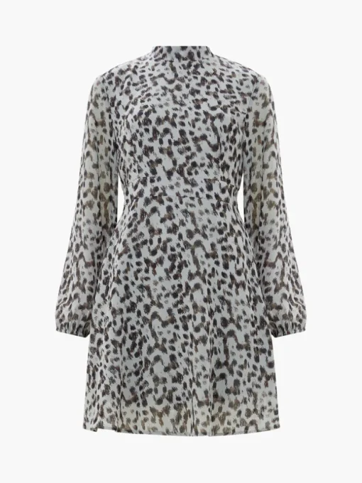 Sheer Georgette Mini Dress