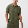 Short Sleeve Linen Shirt