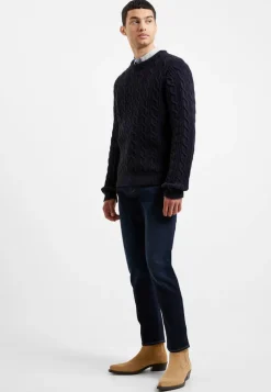 Soft Cable Knit Crew Neck Jumper