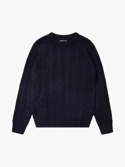 Soft Cable Knit Crew Neck Jumper