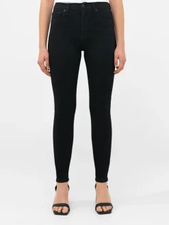 Soft Stretch Denim High Rise Skinny Jeans