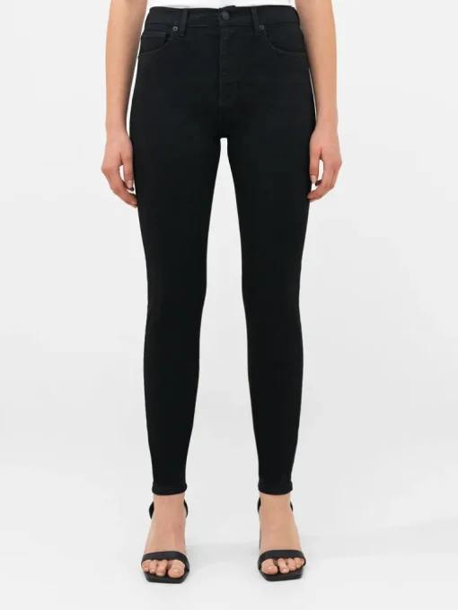Soft Stretch Denim High Rise Skinny Jeans