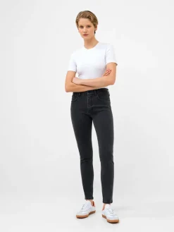 Soft Stretch Denim High Rise Skinny Jeans