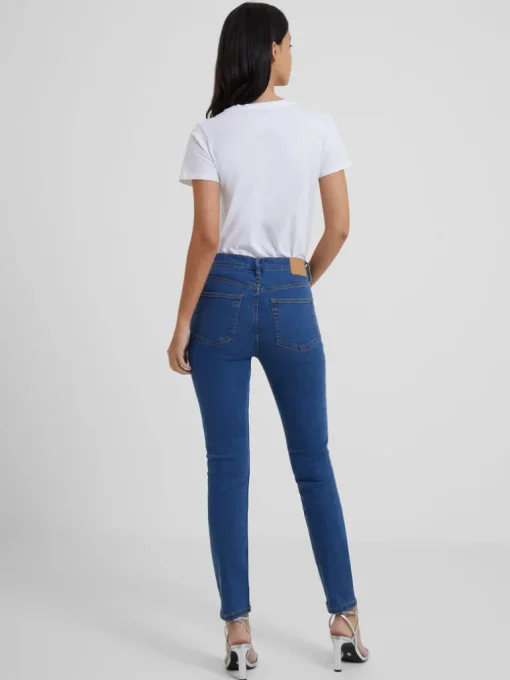 Soft Stretch Denim High Rise Skinny Jeans
