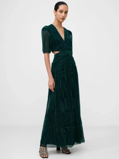 Sparkle Cut Out Maxi Dress