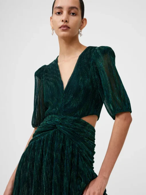 Sparkle Cut Out Maxi Dress