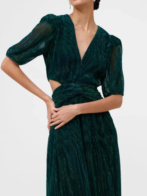 Sparkle Cut Out Maxi Dress