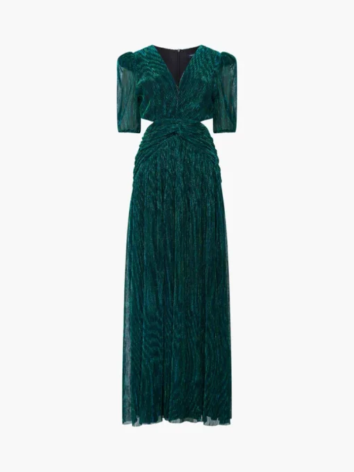 Sparkle Cut Out Maxi Dress