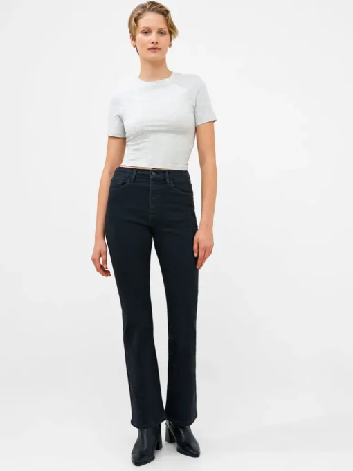 Stretch Denim Bootcut Full Length Jeans