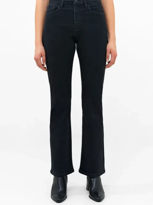 Stretch Denim Bootcut Full Length Jeans