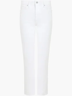 Stretch Slim Straight Cigarette Ankle Length Jeans