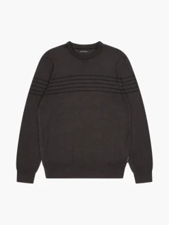 Stripe Crew Neck Sweatshirt