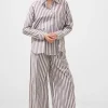 Stripe Poplin Popover Shirt