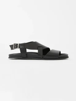 S+W x Branca Asymmetric Footbed Sandals