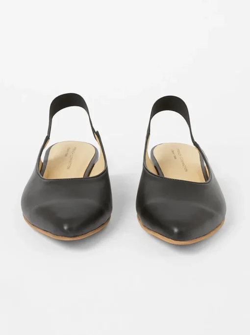 S+W x Meriola Pointed Toe Slingback Ballerina Pumps