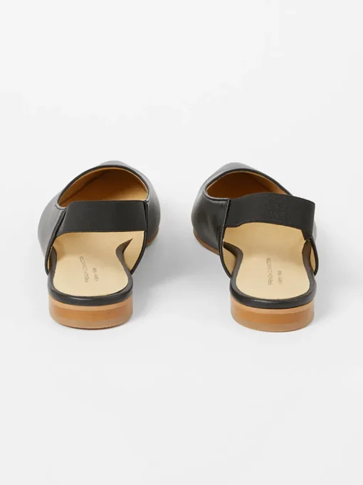 S+W x Meriola Pointed Toe Slingback Ballerina Pumps