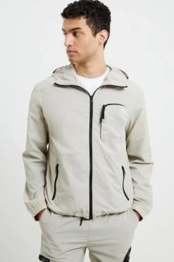 Tech Hooded Shacket