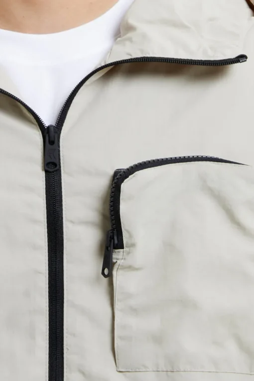 Tech Hooded Shacket