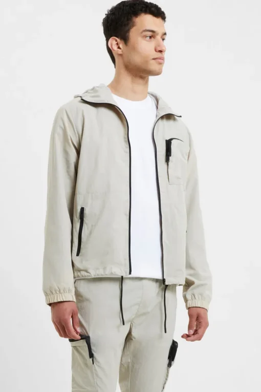 Tech Hooded Shacket