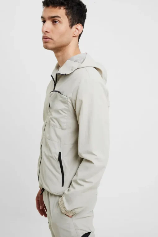 Tech Hooded Shacket