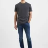Texture Jersey Stripe T-Shirt