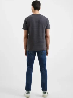 Texture Jersey Stripe T-Shirt