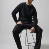 Twisted Boucle Crew Neck Jumper