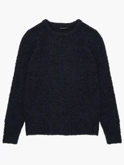 Twisted Boucle Crew Neck Jumper