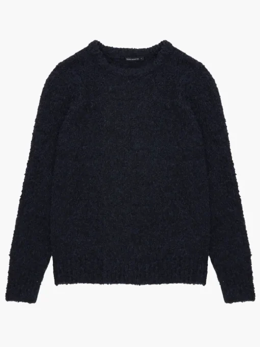Twisted Boucle Crew Neck Jumper