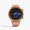 Unisex Pink Silicone Strap Watch
