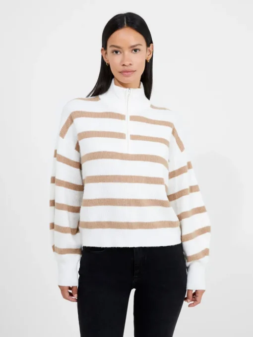Vhari Recycled Knit Half Zip Jumper