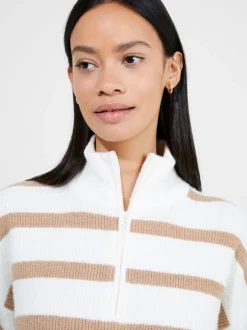 Vhari Recycled Knit Half Zip Jumper