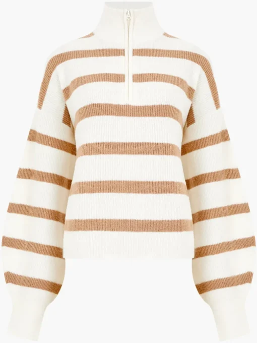 Vhari Recycled Knit Half Zip Jumper