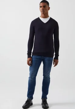 V-Neck Knit Jumper