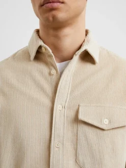 Washed Cord Shacket