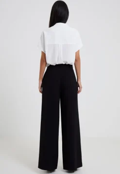 Whisper Belted Palazzo Trousers