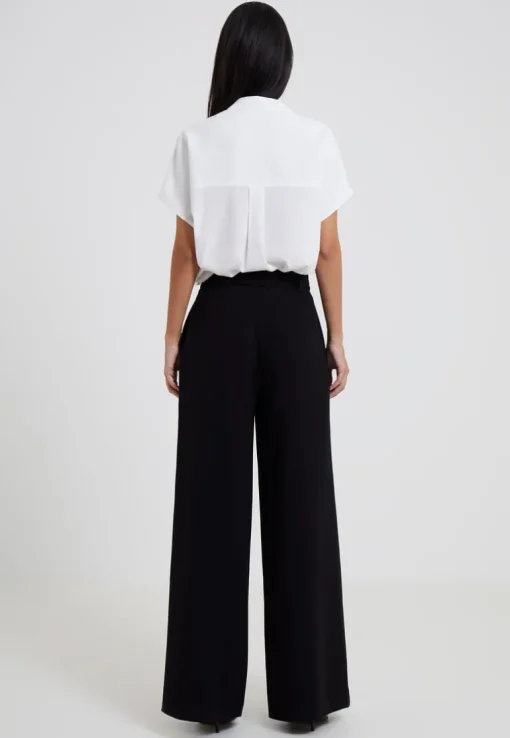 Whisper Belted Palazzo Trousers