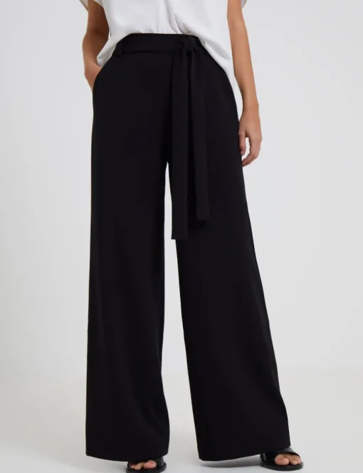 Whisper Belted Palazzo Trousers