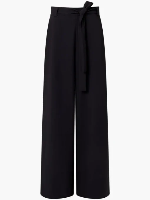 Whisper Belted Palazzo Trousers