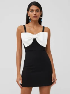 Whisper Bow Strappy Mini Dress 90