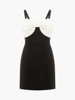 Whisper Bow Strappy Mini Dress 90