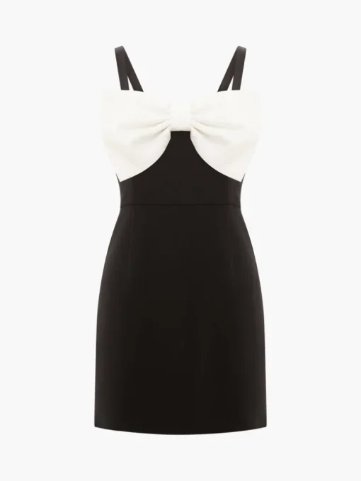 Whisper Bow Strappy Mini Dress 90